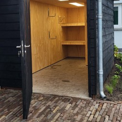 Dubbelwandige tuinschuur