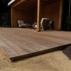 Houten vlonderterras