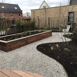 Nieuwe achtertuin Nieuwe achtertuin