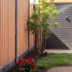 Organische lijnen achtertuin