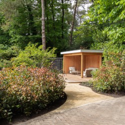 Veranda bouwen in de tuin