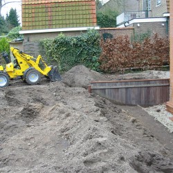 Verzorgen grondwerk Verzorgen grondwerk