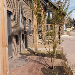 Voortuin nieuwbouwwoning Nijkerk