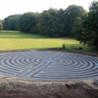 Aanleg labyrint Kloostertuin