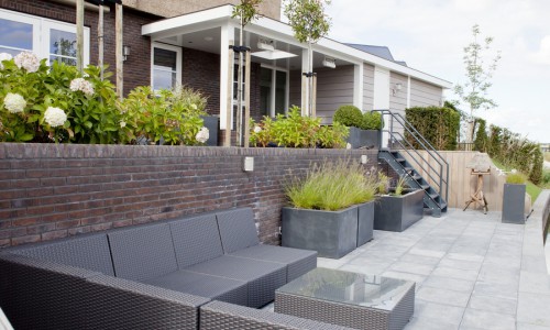 Moderne tuin in 't Gooi Moderne tuin in 't Gooi