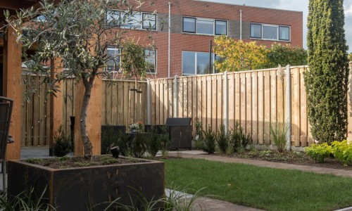 Nieuwe achtertuin Nieuwe achtertuin