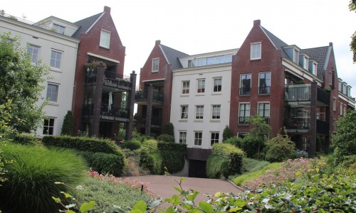 Tuin appartementencomplex in Soest Tuin appartementencomplex in Soest